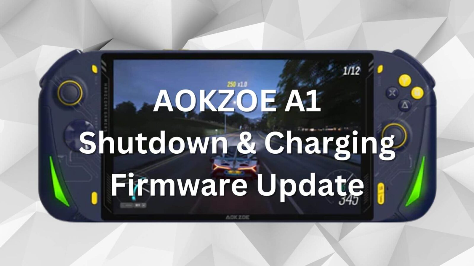 AOKZOE A1 firmware update