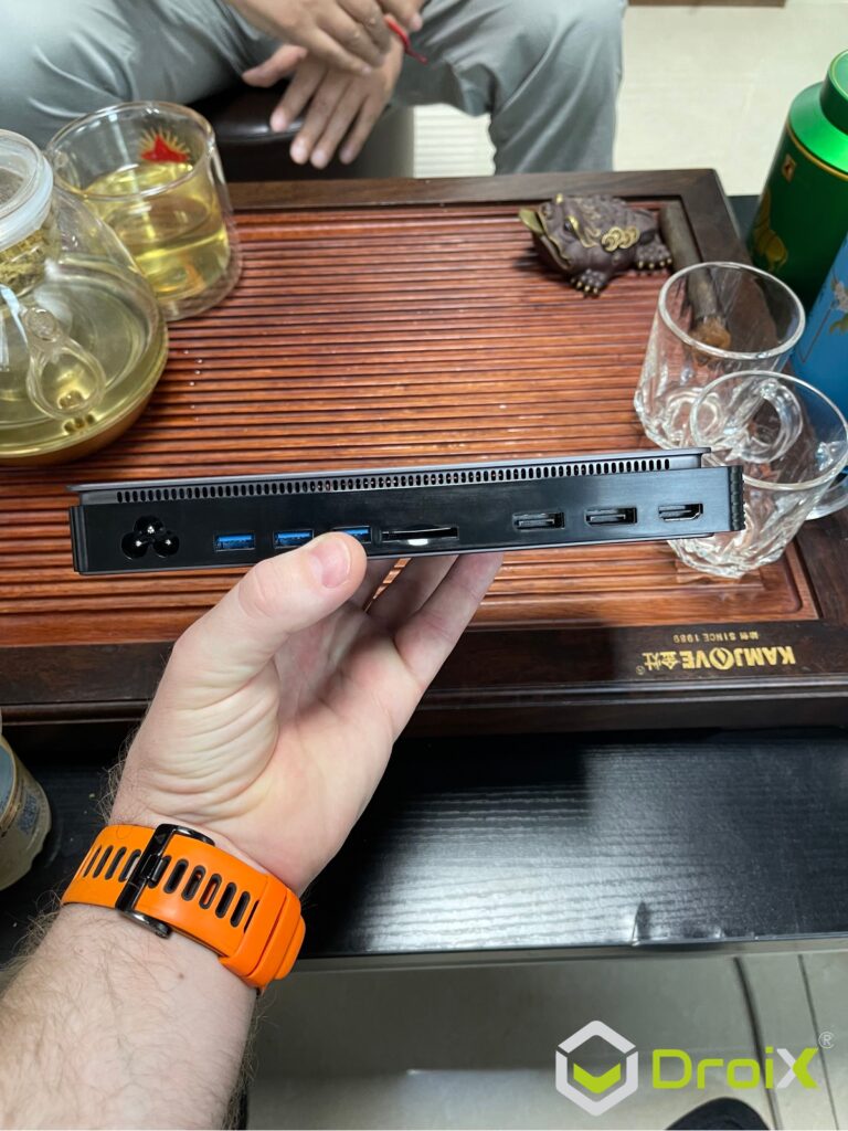 GPD G1 Portable eGPU Back View
