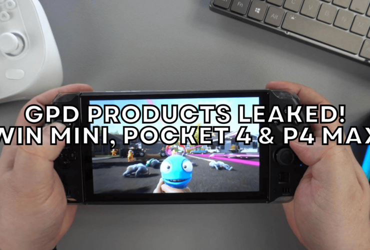 GPD Products Leaked - WIN Mini, Pocket 4 and P4 MAX