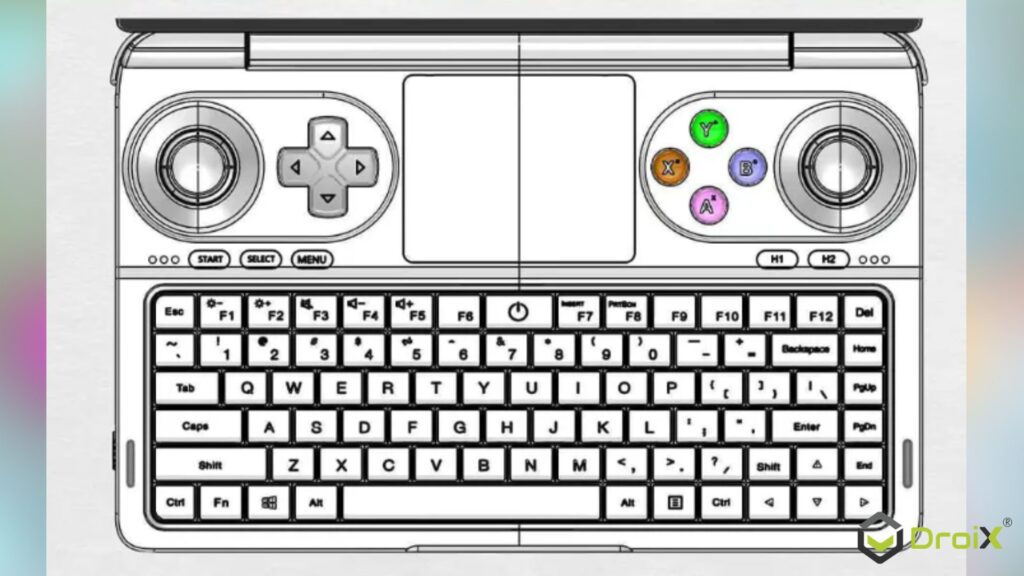 Prototype design for the GPD WIN Mini