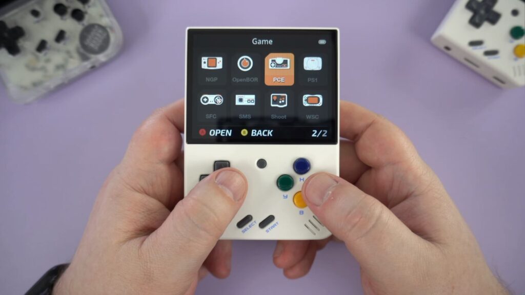 Miyoo Mini Plus menüü
