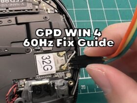 GPD WIN 4 60Hz fix guide
