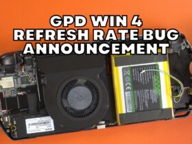 GPD WIN 4 refresh rate bug announcement