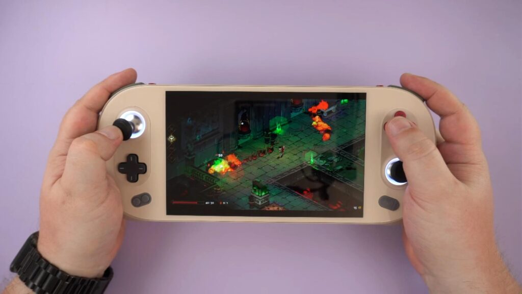 AYA NEO 2S Review - Hades Gameplay