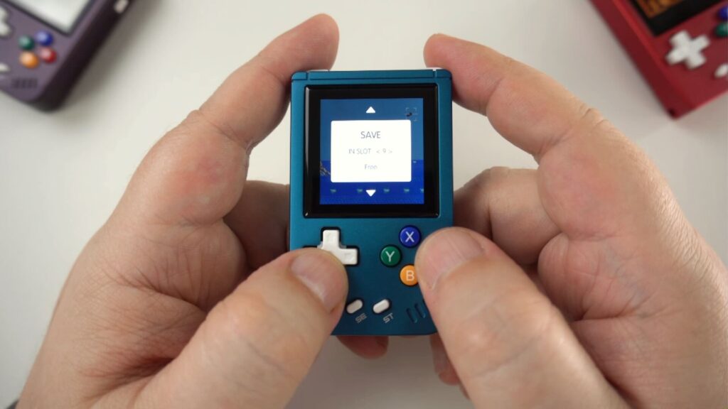 Anbernic RG Nano Emulator Menu