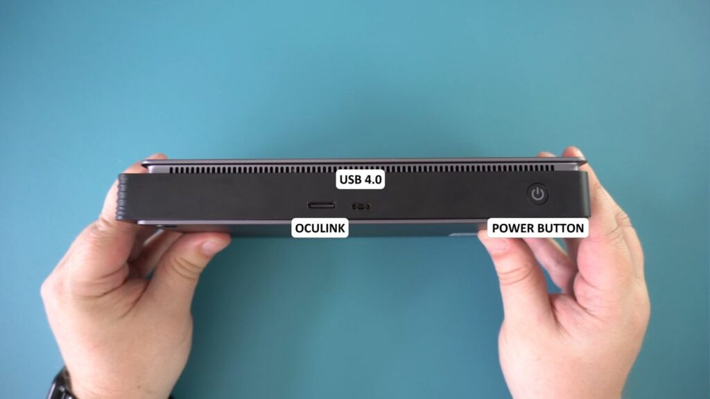 GPD G1 EGPU dokstacijas priekšējais skats