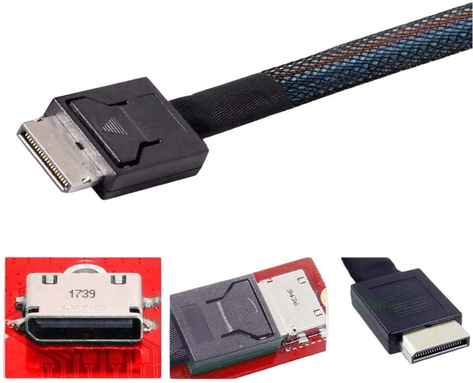 Cable y puerto OcuLink