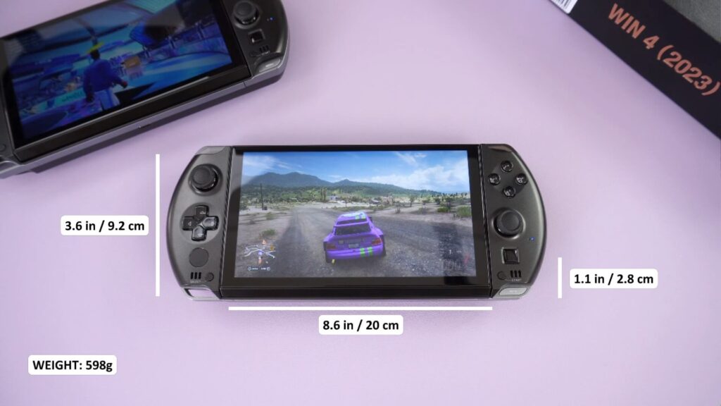 GPD WIN 4 2023 Abmessungen