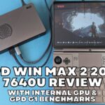 GPD WIN MAX 2 2023 RYZEN 5 7640U Review - Awesome handheld gaming PC