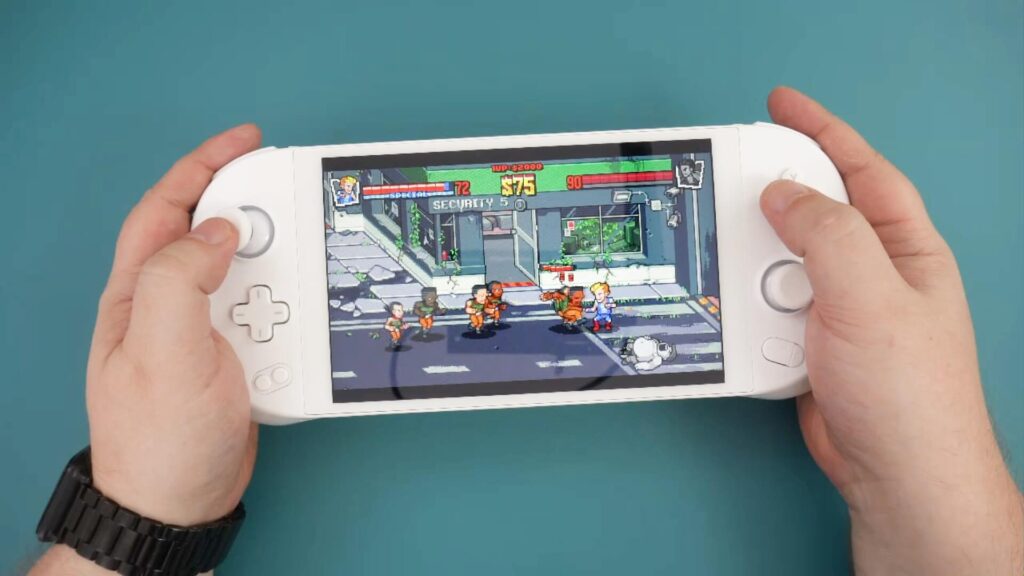 You can even run games at low TDP such as Double Dragon