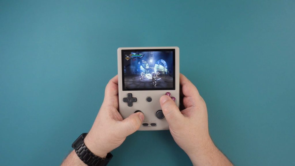 Anbernic RG405V AetherSX2 PlayStation 2 emulator