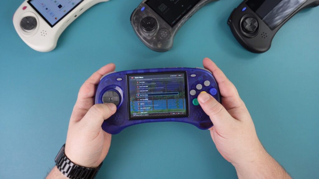 Menu Anbernic RG ARC-S ARC-D RetroArch