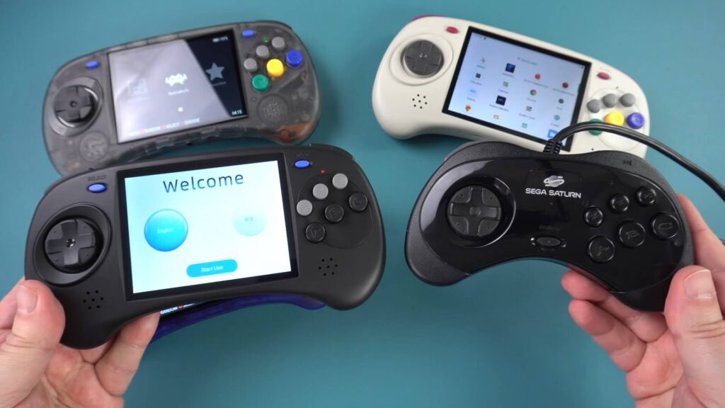 Konstrukcja inspirowana kontrolerem SEGA Saturn
