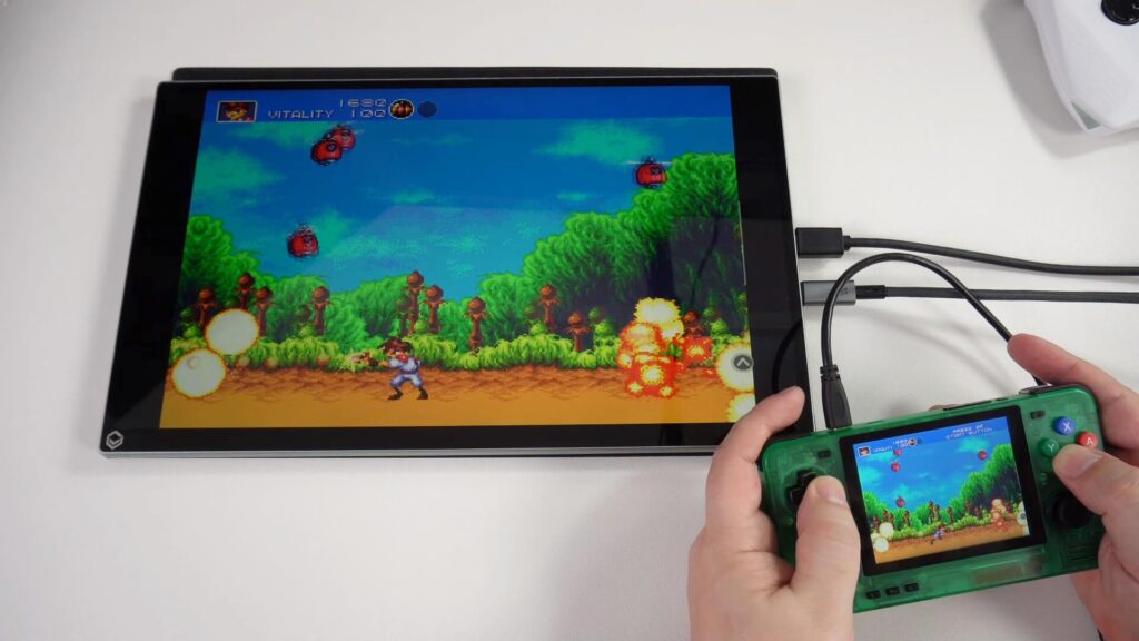 Retro-Gaming-Handhelds funktionieren hervorragend