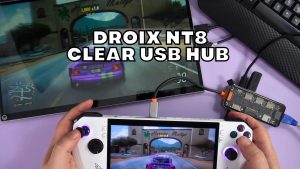 DroiX NT8 clear USB hub review