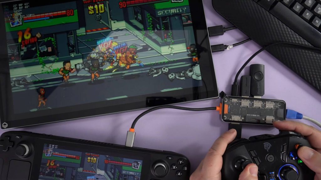 Play Steam Deck with a wireless controller