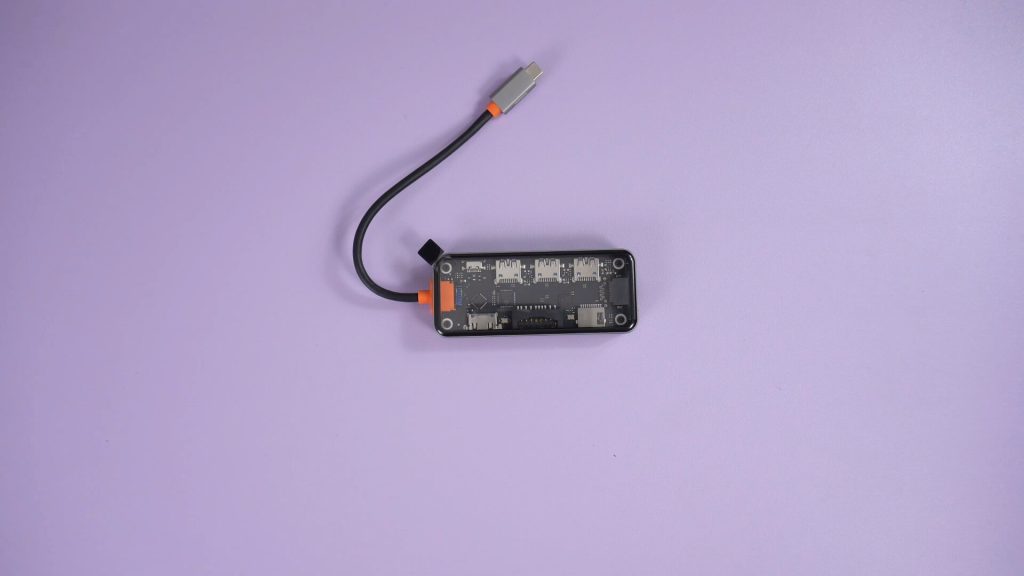 DroiX NT8 clear USB hub review