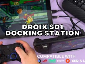 DroiX SD1 docking station for Steam Deck ASUS ROG Ally Lenovo Legion Go AYA NEO GPD ONEXPLAYER