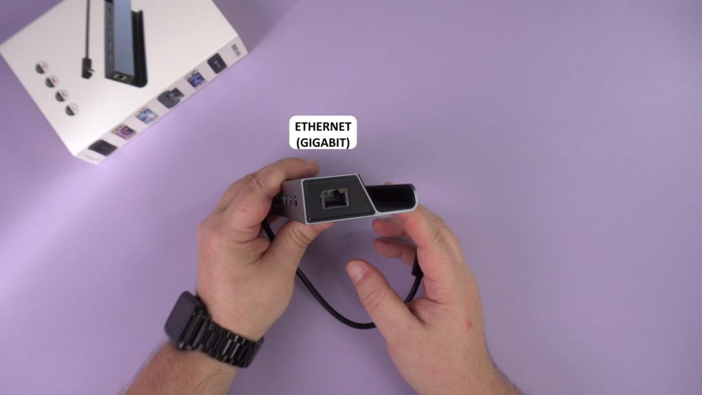 DroiX SD1 dokkingstasjon gigabit ethernet