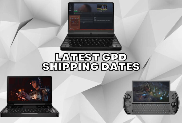 Latest GPD shipping dates