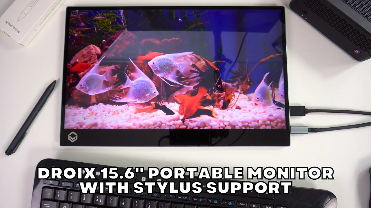 DroiX Portable Monitor with stylus review