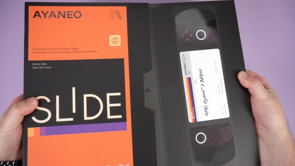 AYA NEO Slide Review Box