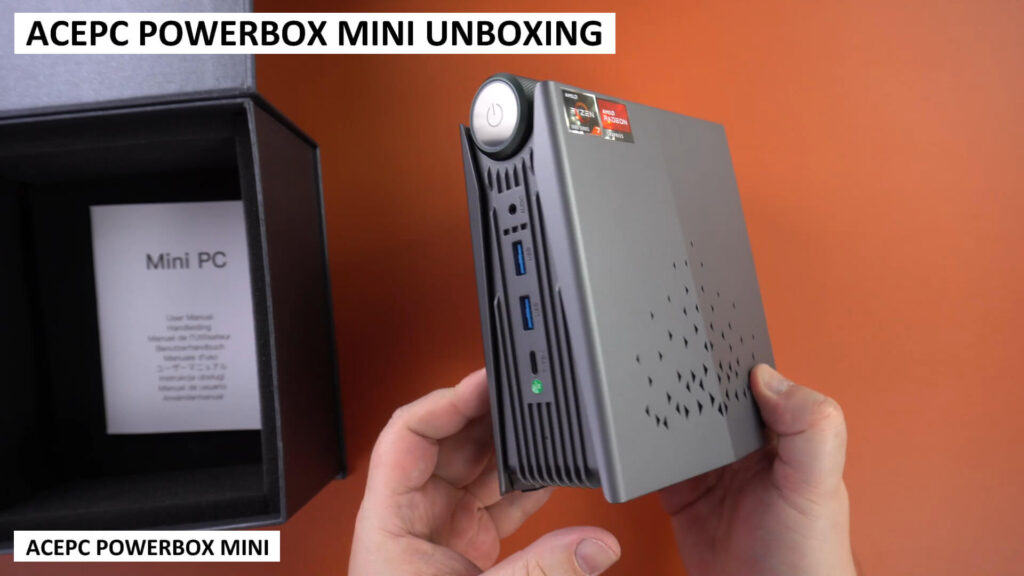 ACEPC Powerbox Mini anmeldelse uden indpakning