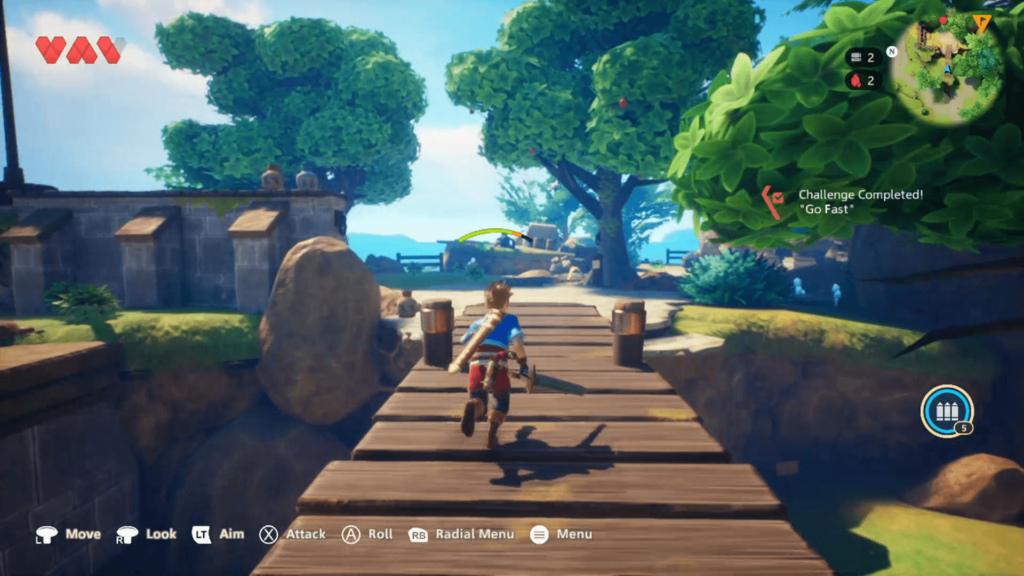 Oceanhorn 2 on Chuwi LarkBox X