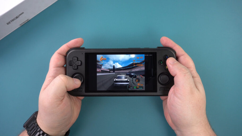 AetherSX2 emulator on the Retroid Pocket 4 PRO