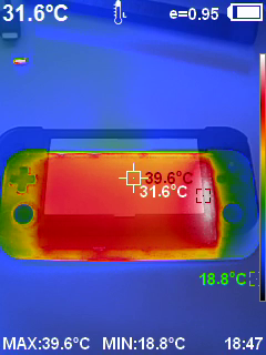 Retroid Pocket 4 PRO thermals