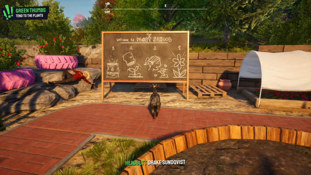 AYANEO AM02 puikiai veikia su "Goat Simulator 3