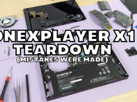 ONEXPLAYER X1 Teardown
