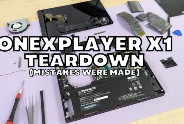 ONEXPLAYER X1 Teardown