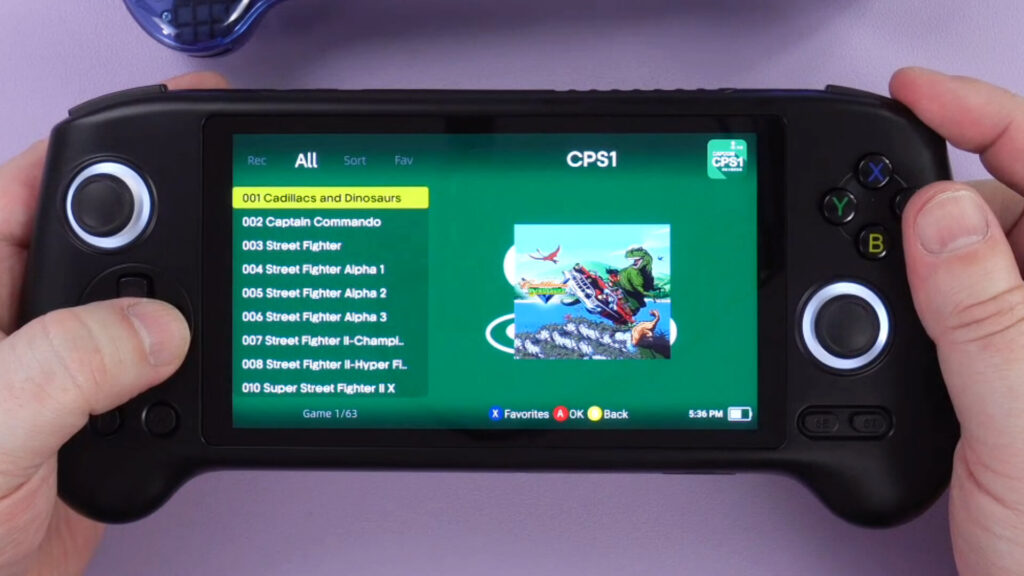 Anbernic Launcher for the Anbernic RG556