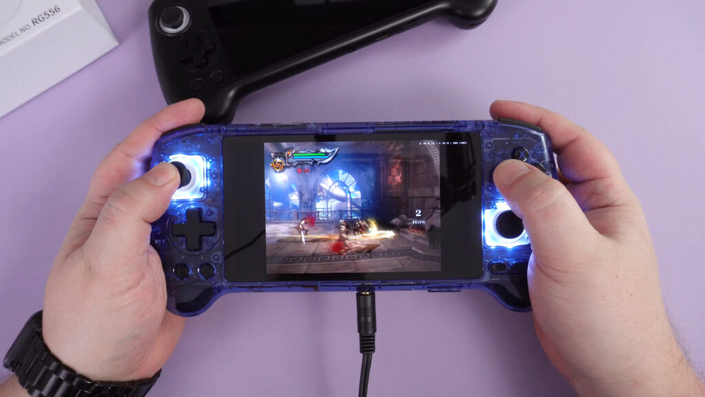 PS2 emulation on Anbernic RG556