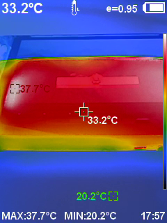 Anbernic RG556 thermals