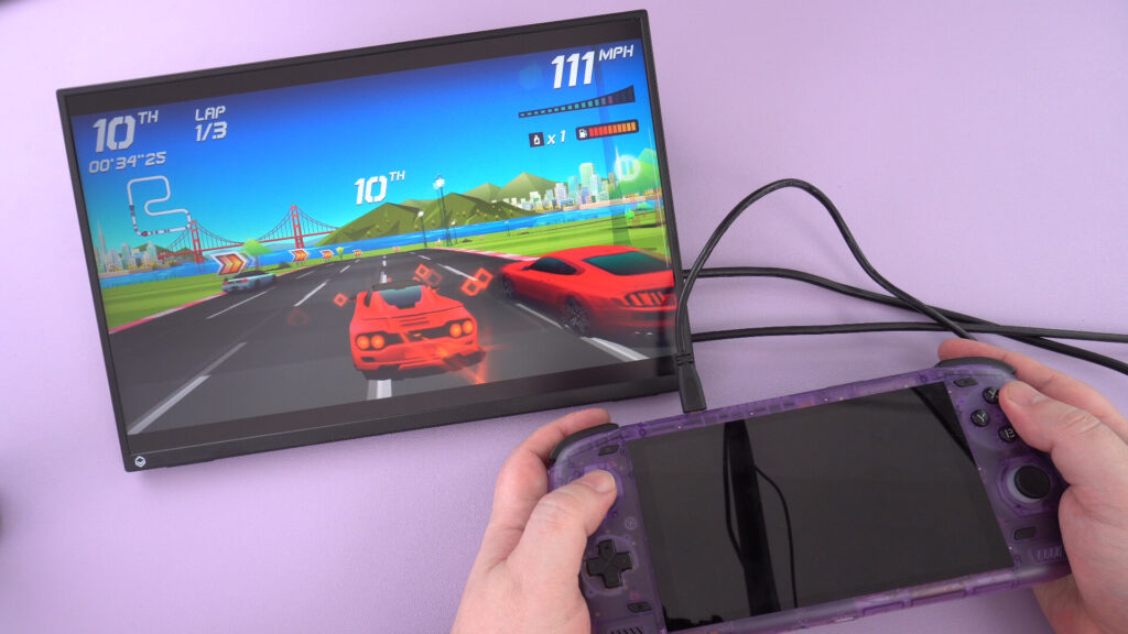 De Odin 2 is perfect voor gamen op de draagbare monitor