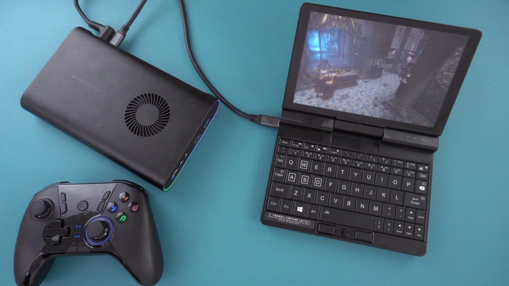 ONE Netbook A1 Pro con estación de acoplamiento ONEXGPU