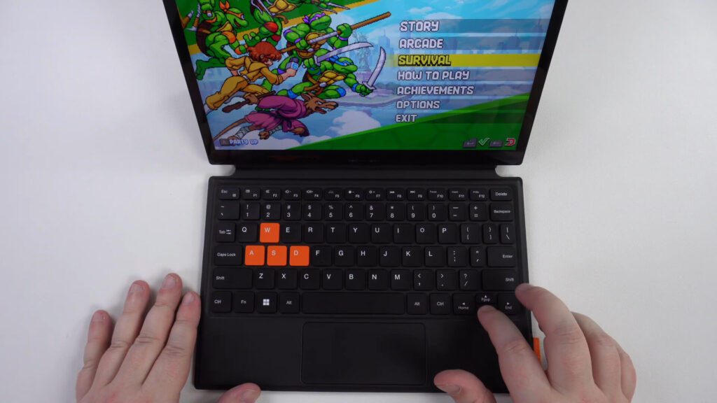 ONEXPLAYER X1 avec clavier