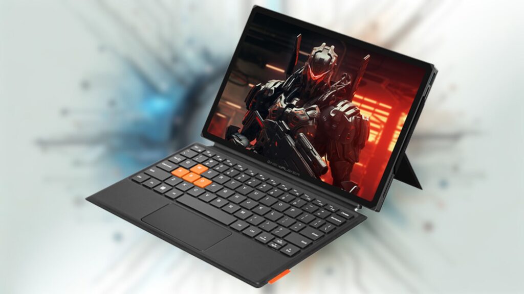 ONEXPLAYER X1 mit Tastatur als Laptop