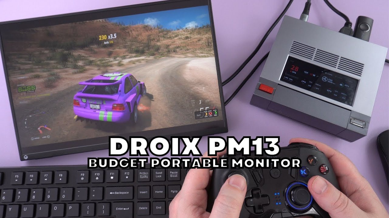 Unveiling the DroiX PM13 Portable Monitor