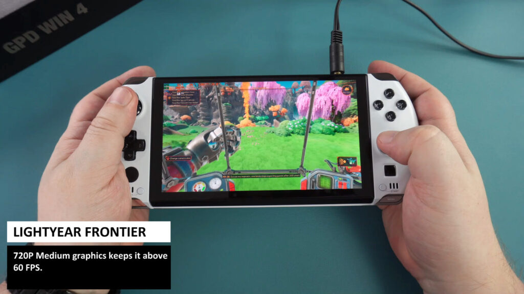 Lightyear Frontier on GPD WIN 4 2024