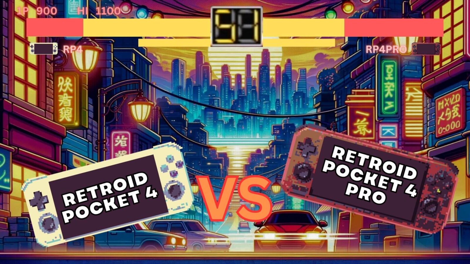 Retroid Pocket 4 vs Retroid Pocket 4 PRO Android gaming handhelds