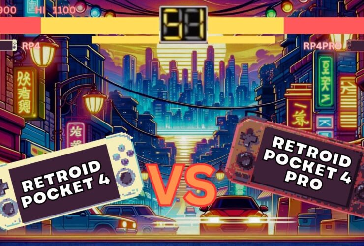 Retroid Pocket 4 vs Retroid Pocket 4 PRO Android gaming handhelds