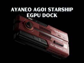 AYANEO AG01 Starship eGPU dock announced
