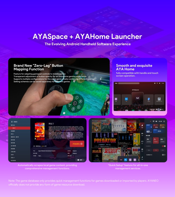 AYANEO Pocket S AYA Space and Home