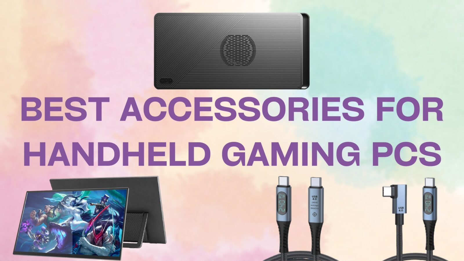 Best Accessories Handheld Gaming PCs