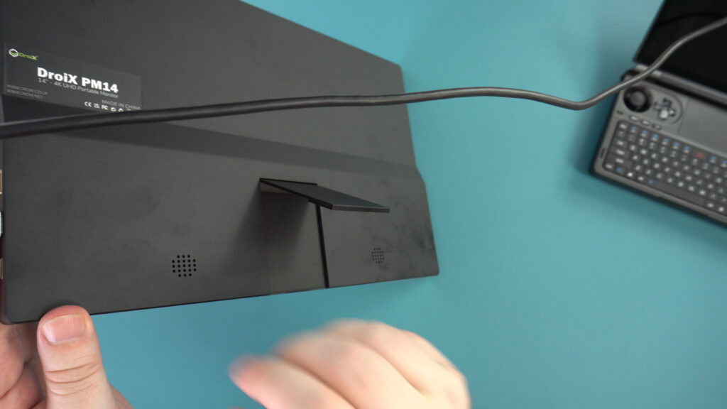 DroiX PM14 portatīvais monitora statīvs