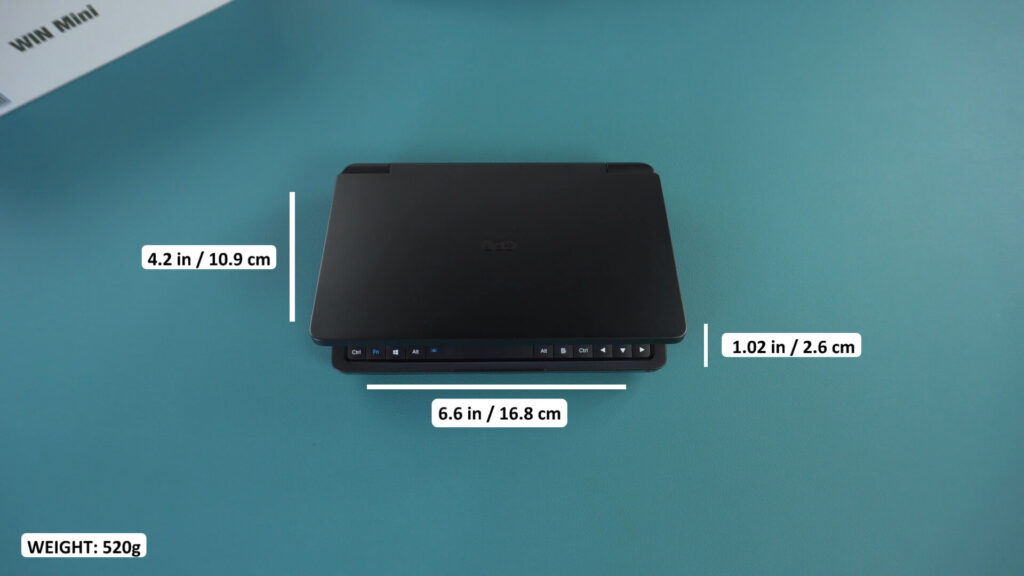 GPD WIN Mini 2024 Closed Dimensions