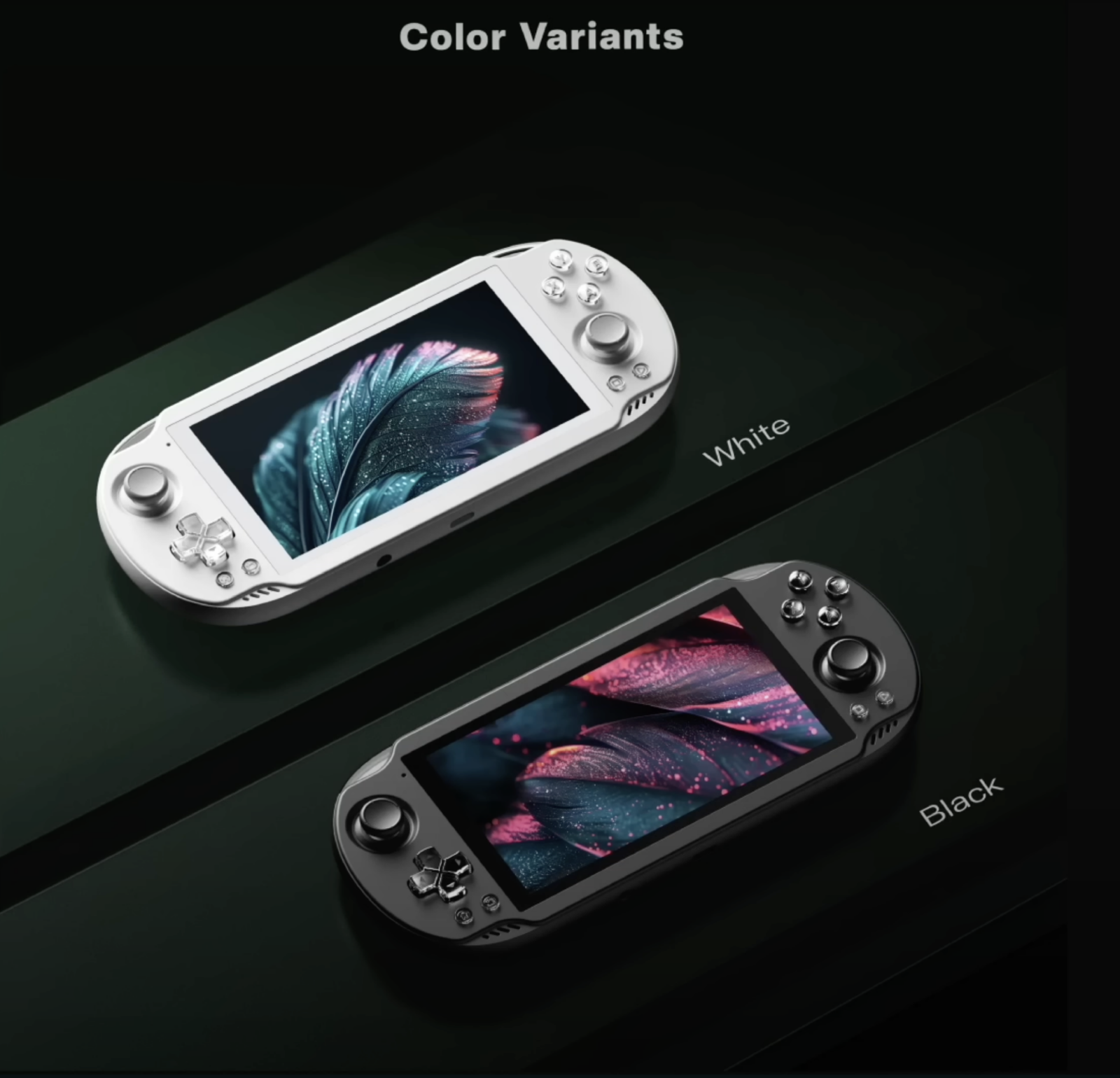 a video game console with a screen